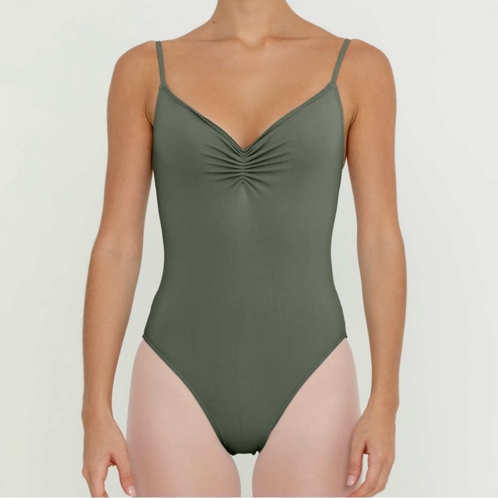 Bullet pointe Leotard Pinch front